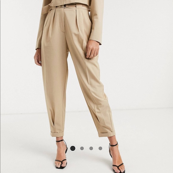 High Waisted Slouchy Pants - Picture 2 of 6